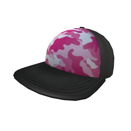 Pink Camo Cap