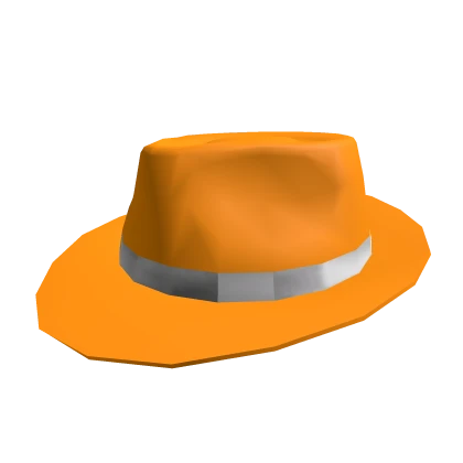 Orange Fedora