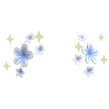 Cute Flower Filter Blue