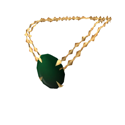 3.0 Color Changing Necklace Gold - Ruby to Emerald