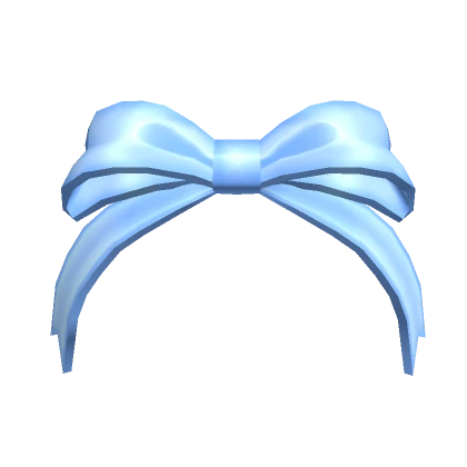 Simple Headbow Blue