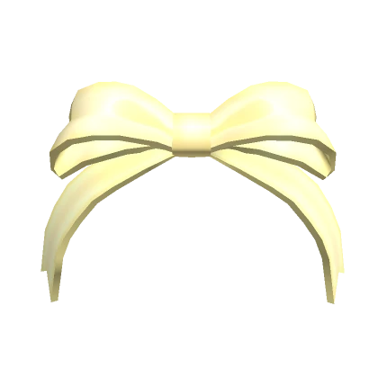 Simple Headbow Yellow