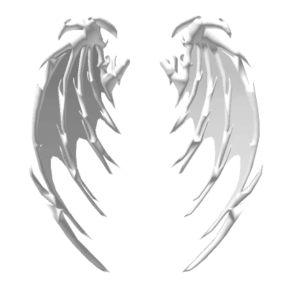 White Skeletal Wings