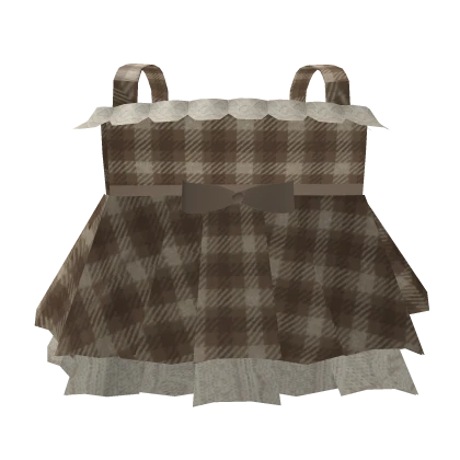 🤎 3.0 Brown Academia cottagecore igari dress