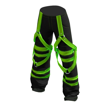 Rave Pants Green