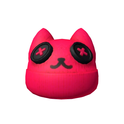 Pink Kitty Beanie 2.0