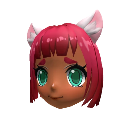 Red Neko Anime Mask 2.0