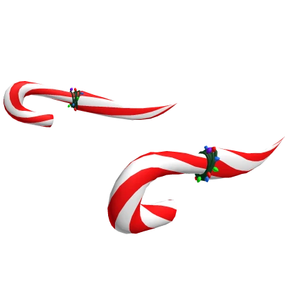 Festive Candy Cane Scimitar