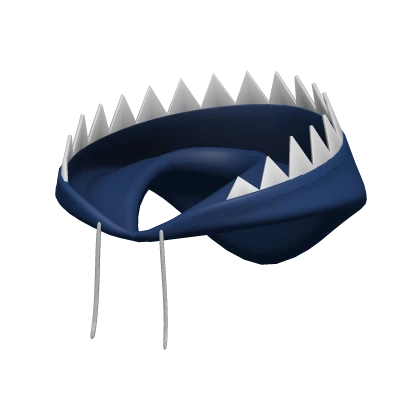Blue Shark Teeth Hoodie