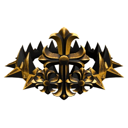 GOLD CHROME VOID CROWN