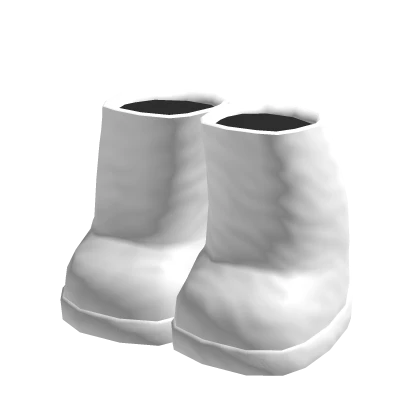 Chibi Doll Rain Boots White