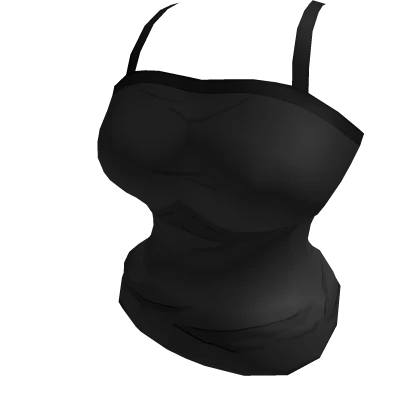 Black Chibi Doll Tank Top