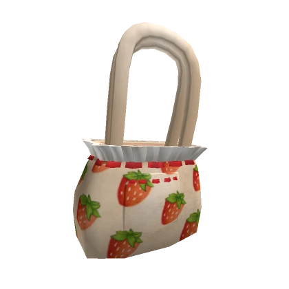 Laced Strawberry Tote (3.0)