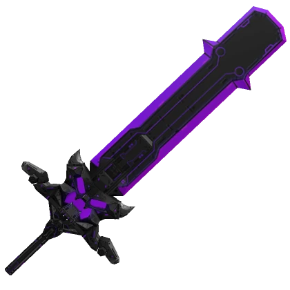 Purple Machine Demon Greatsword