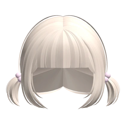 ♡ : baby small pigtails in beige