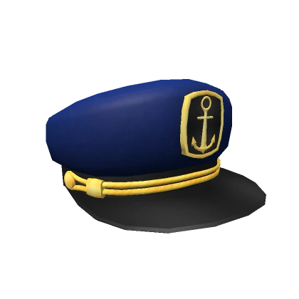 Blue Sailor Captain Hat