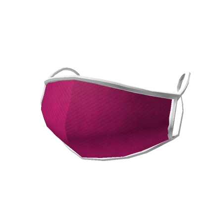 Fuschia Fabric Mask