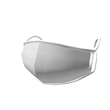 White Fabric Mask