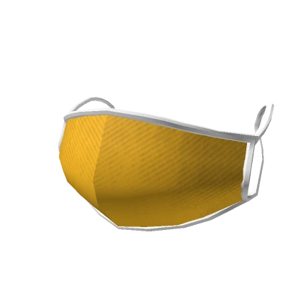 Yellow Fabric Mask