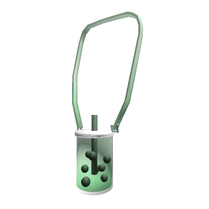 Green Tea Boba Purse