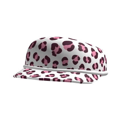 [Pink] Leopard Hat