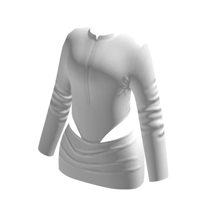 Light Blue  Cyber punk Cute Bodysuit