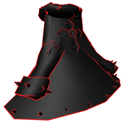 Cartoony Red Void Cloak