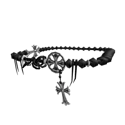 Black Cross Bracelet [R]