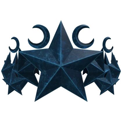 Bluesteel Stellar Star Crown