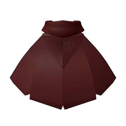 Red and Black Royal Cape