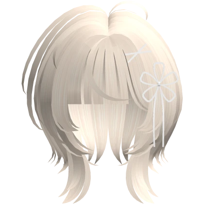 Ouji jellyfish short fluffy messy blonde hair