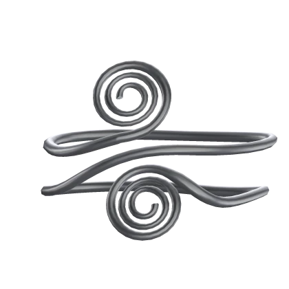 Swirl arm band in Silver [3.0]