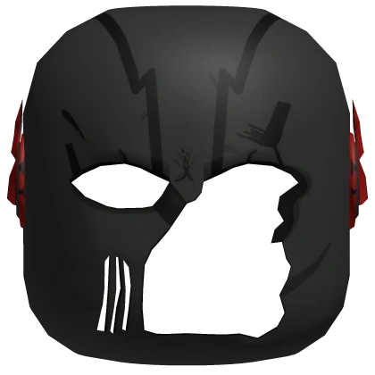 Torn Black Flash Mask