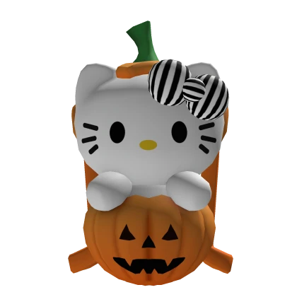 halloween pumpkin kitty backpack 3.0