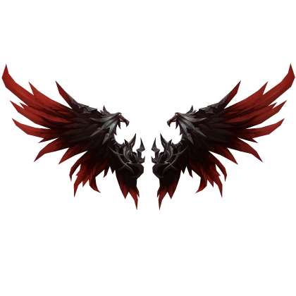 Crimson Draconic Wings