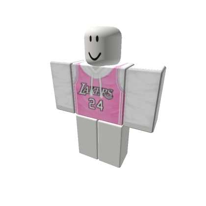 Pink lakers jersey shirt