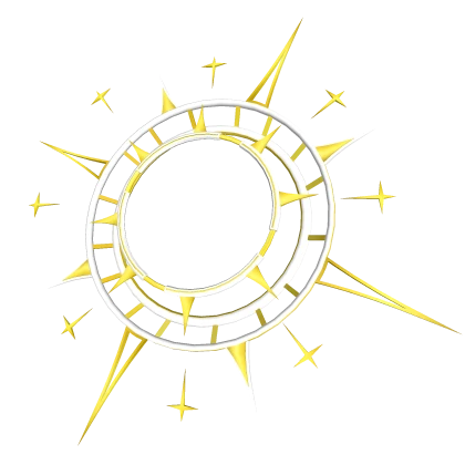 Halo Aura Gold White