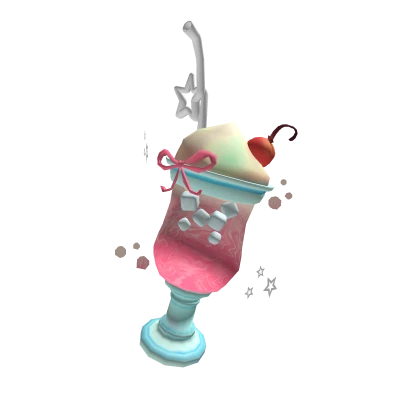 [Hat] Starry cherry blossom cream soda float⭐ 