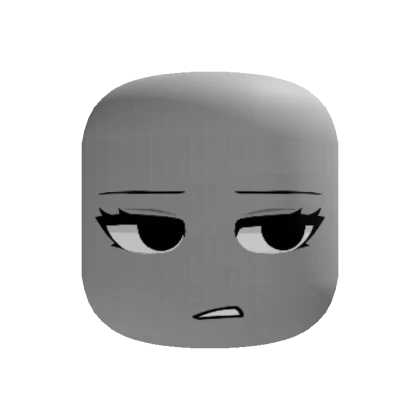 Annoyed Side Eye Girl Face v2