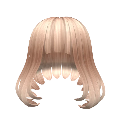 Blonde Cute Short Anime Hair