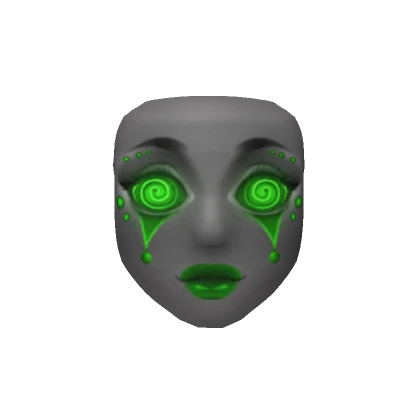 Emerald Cursed Queen Mask