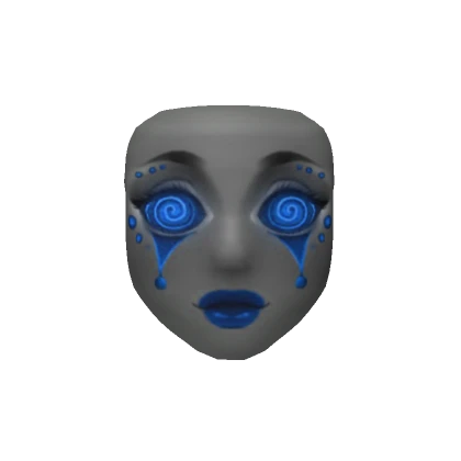 Sapphire Cursed Queen Mask