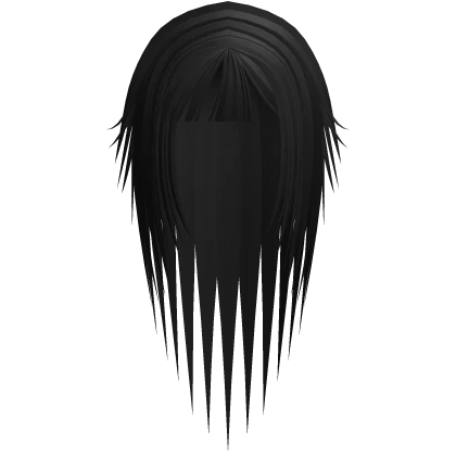 ☆ scene emo punk messy rockstar black