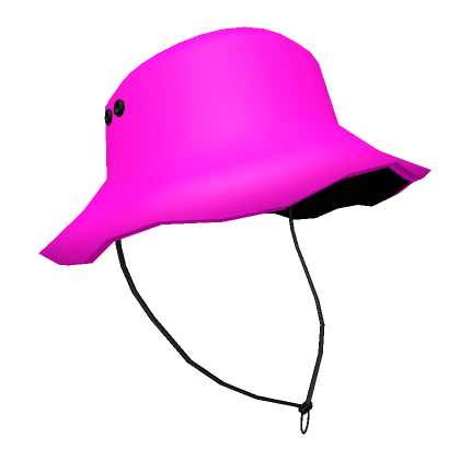 Stylish Pink Rain Hat