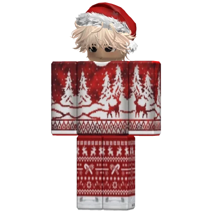 Blonde Christmas Boy Fit