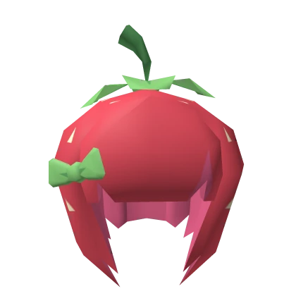 🍓Low Poly Strawberry Hair