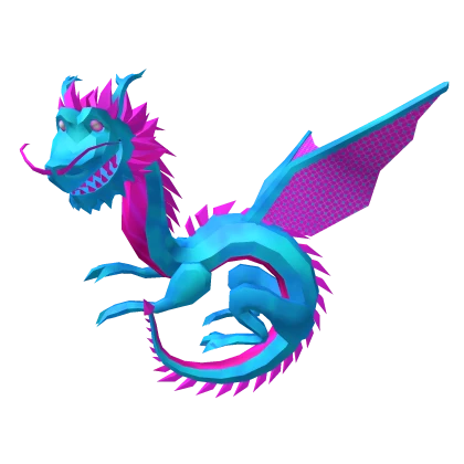 Retrowave Dragon Pet