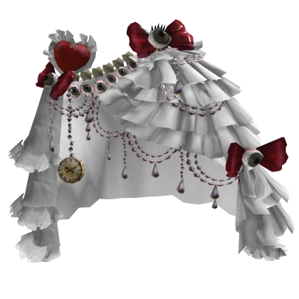 Rococo Ruffled Monstera Dress [Classic]