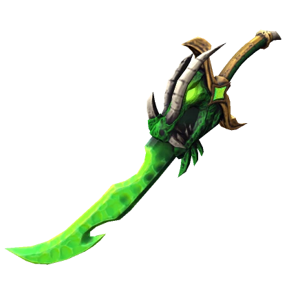 Green Dragon Crystal Blade