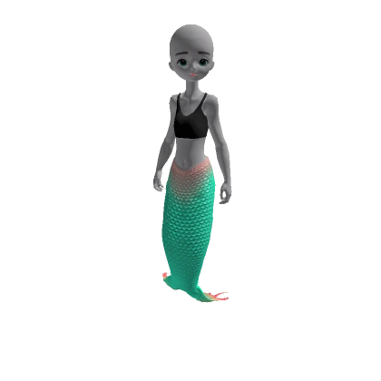 Mermaid - Cyan